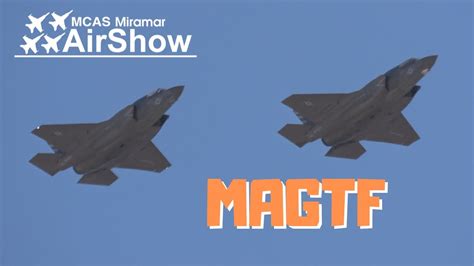 Magtf Sunday Demo Miramar Airshow 2019 4k Youtube