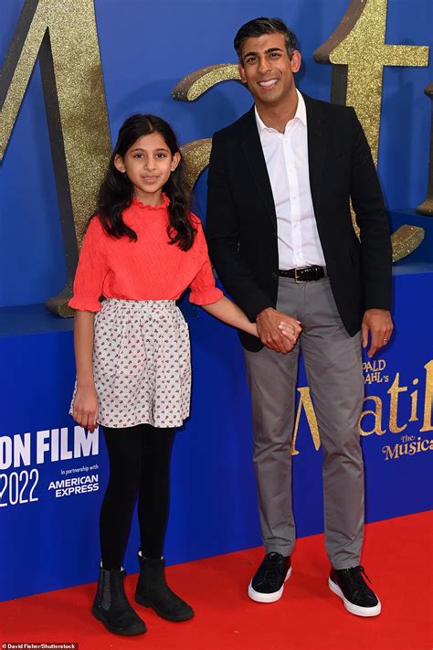 Rishi Sunak Takes Daughter To London Premiere Of Matilda The Musical After Avoiding Tory