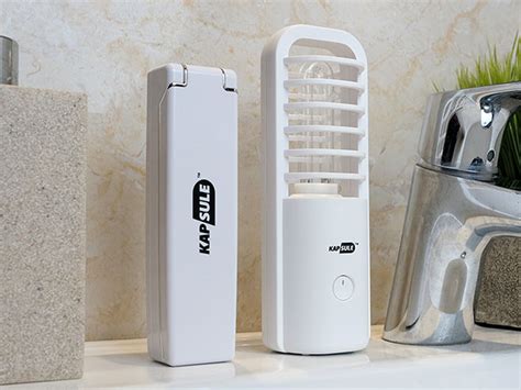 kapsule™ kapsule uv room sanitizing tower white joyus