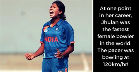 ঝুলন গোস্বামী) (born 25 november 1982 in nadia, west bengal, india) is an all round cricketer who plays for the india national women's she won the icc women's player of the year 2007 and the m.a. 8 Inspiring Facts About Jhulan Goswami, the World's First ...