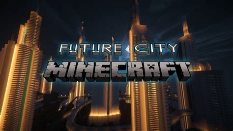 Minecraft Futuristic City Ville Futuriste Pc Awesome Map Youtube