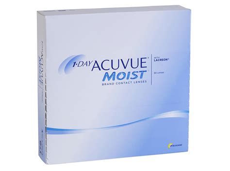 1 Day Acuvue Moist 90 Pack Contact Lenses