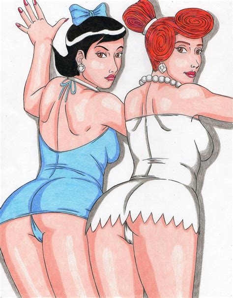 Wilma And Betty By Fafnirthedragon Hentai Foundry