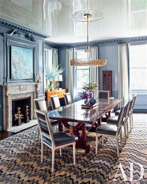 Best Dining Rooms Architectural Digest Step Inside 47 Celebrity