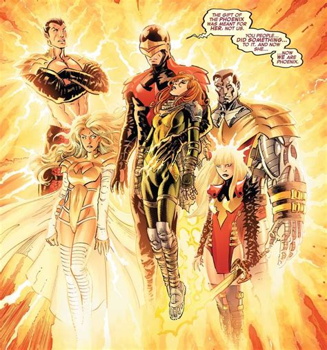 Phoenix Five Earth 616 Phoenix Marvel X Men Phoenix Force