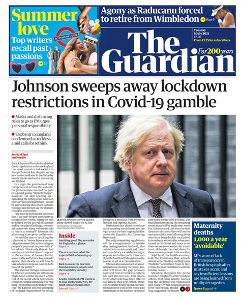 Guardian Newspaper Subscription