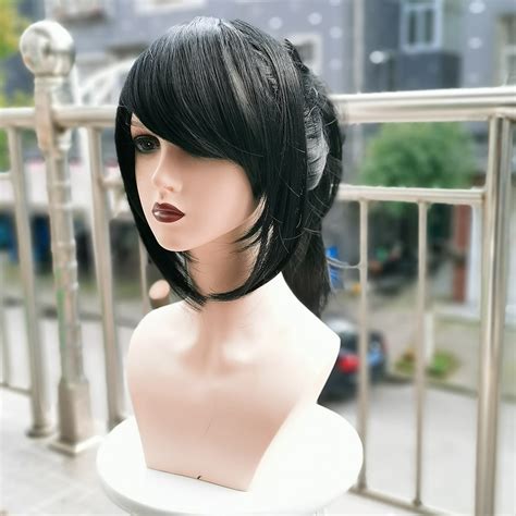 Game 2022 Yandere Simulator Ayano Aishi Cosplay Black Wig Synthetic Cl