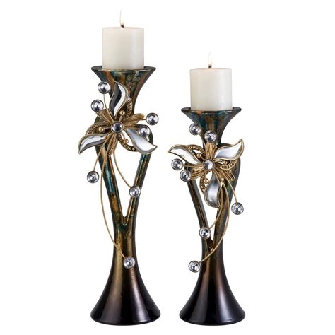 4 out of 5 stars with 41 ratings. Ore International Florria Decorative Candle Holder Set