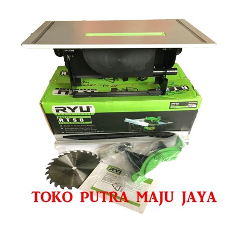 RYU Tekiro RTS 8" Mesin Table Saw Gergaji Kayu 200mm Meja ...