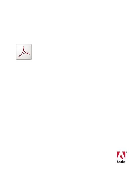 Adobe Acrobat Pro Extended User Manual Pages Also For Acrobat Standard Acrobat X