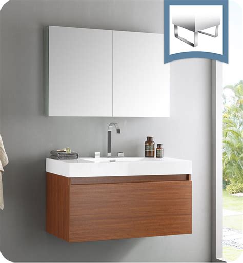 Black vanity and bathroom style. Fresca FVN8010TK Mezzo Modern Bathroom Vanity with ...