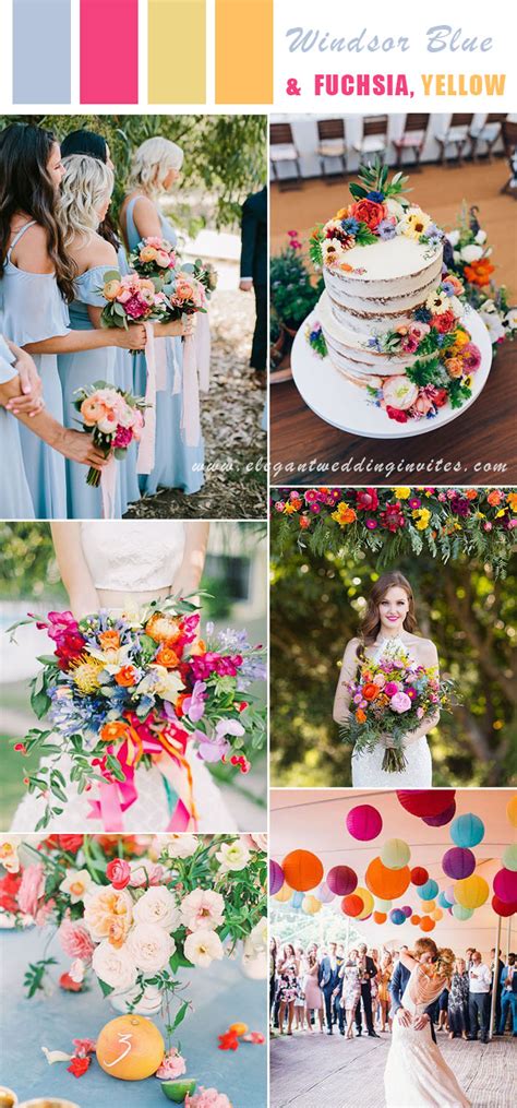 Summer Wedding Color Themes