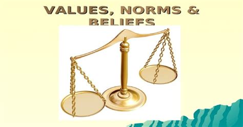Values Norms Beliefs Ppt Powerpoint