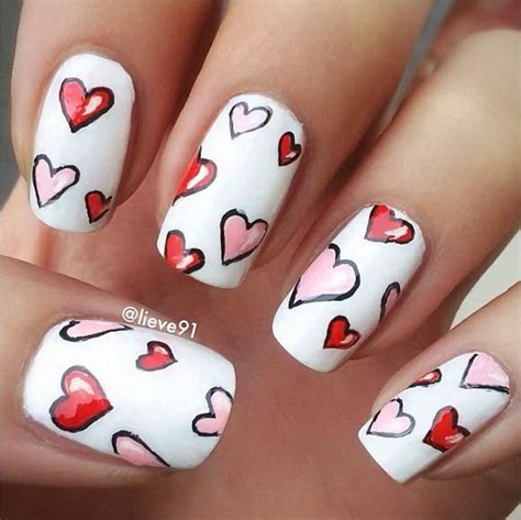 55 Charming Valentines Day Nail Art Designs For Creative Juice