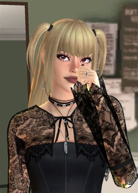 The Sims 4 Misa Amane Explore Tumblr Posts And Blogs Tumgik