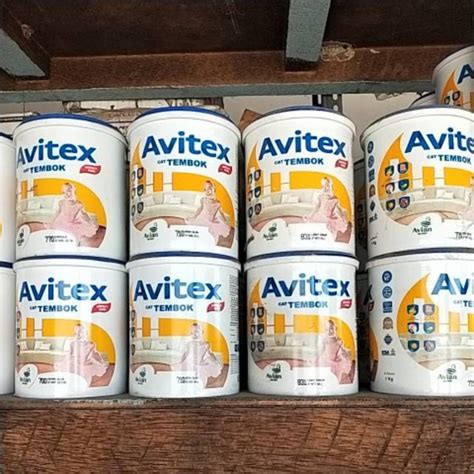 CAT TEMBOK AVITEX 1 KG AVIAN BRAND / CAT INTERIOR CAT EXTERIOR / CAT