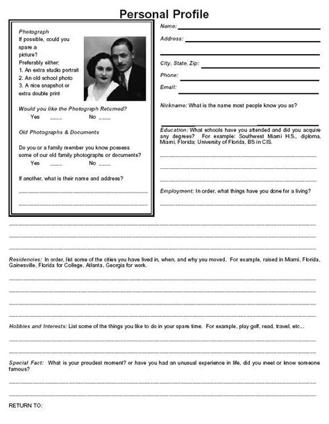 4.build out your family records organizer. family group sheet form | downloads family group sheet personal profile form | Family tree chart ...