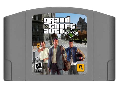 Grand theft auto 5 android apk gta 5 android is a video game of action and adventure developed by rockstar north and published by. Grand Theft Auto V N64 Nintendo 64 Box Art Cover by ...