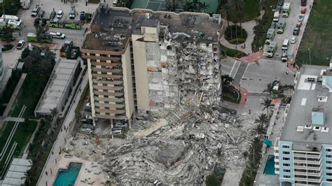 Us Marks One Year Since Surfside Apartment Collapse That Killed 98