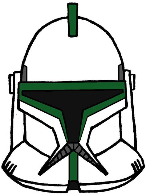 Clone Trooper Helmet Green Company By Historymaker1986 On