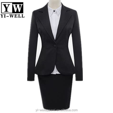 Factory Female Office Formal Set Women Professinal Bank Uniform − Ali Seller Center