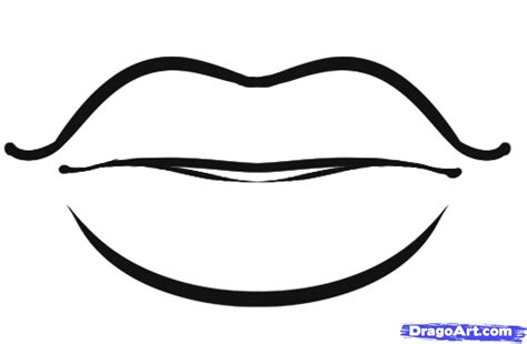 Mouth Drawing Easy Free Download On Clipartmag