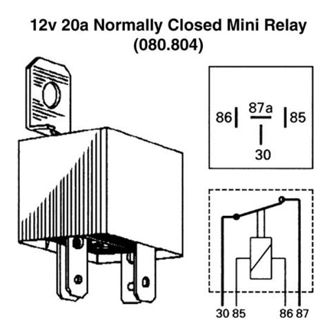 Wiring Diagram Pdf 12v Normally Closed Relay Wiring Diagram