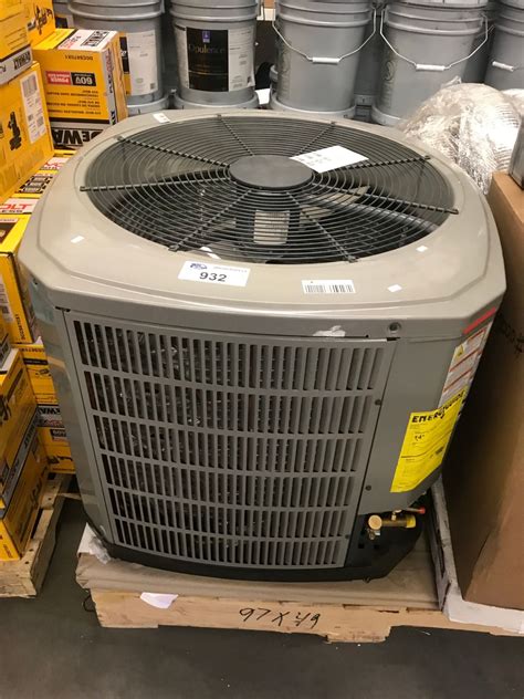 An ac unit that is too small will work too hard and might not cool the space. CENTRAL AIR CONDITIONER - Able Auctions