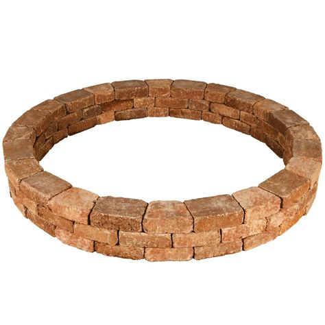 Brick tree rings landscaping bricks around tree brick tree border brick pavers around trees brick fence ideas landscaping with rocks around trees stone around trees bricks around tree base brick designs around trees brick patios around trees brick garden borders and edging. Pavestone Rumblestone 79.5 in. x 10.5 in. Tree Ring Kit in ...