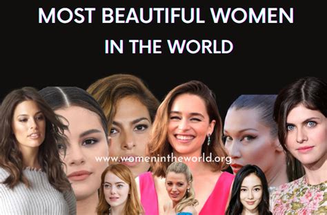 50 Most Beautiful Women In The World Updated 2023 The Dreamer