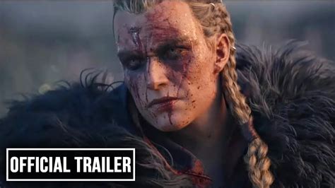Assassins Creed Valhalla Female Eivor Cinematic Trailer Youtube
