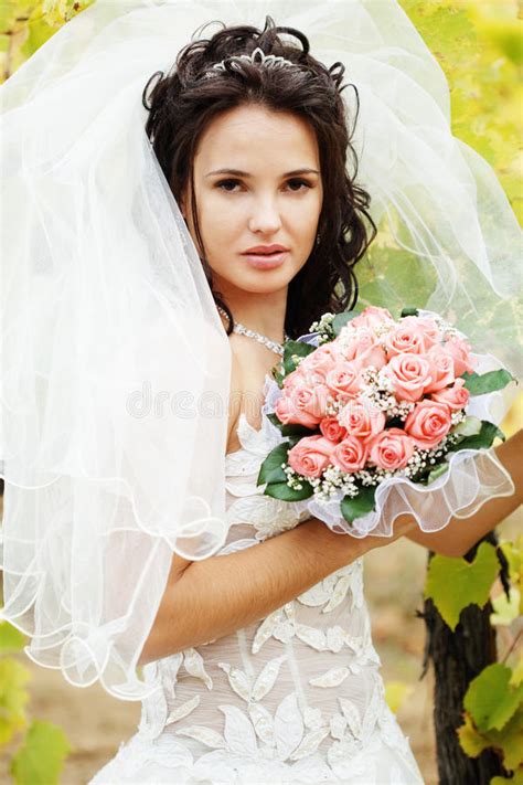 Beautiful Bride Stock Image Image Of Bouquet Bride 21153339