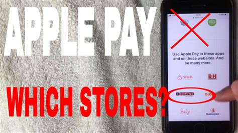 Which Stores Accept Apple Pay 🔴 Youtube
