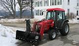 Compact Tractor Loader Mounted Snow Blower Images