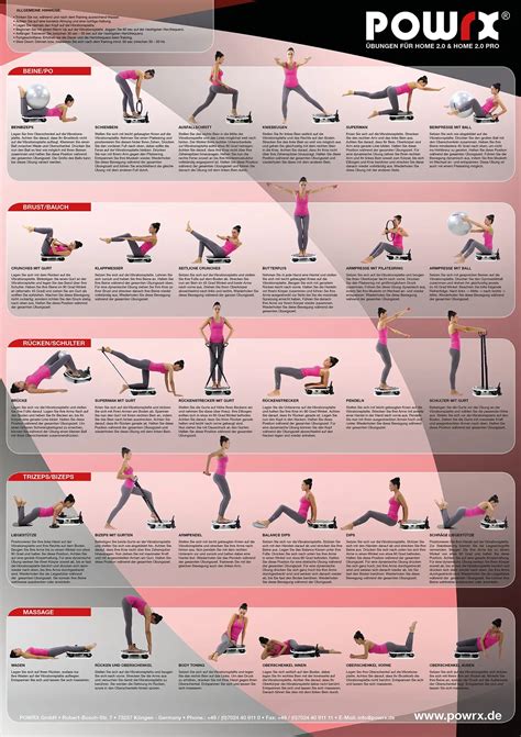 Full Body Workout Blog Portable Pilates Workout Chart
