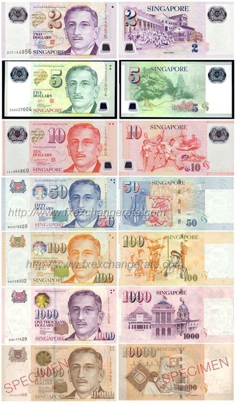 Singapore Currency Singapore Dollar Singapore Dollar Money