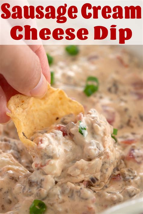 This rotel dip recipe takes just a few simple ingredients: Easy sausage dip recipe with only 3 ingredients! Cream cheese, Rotel and Jimmy Dean sausa ...