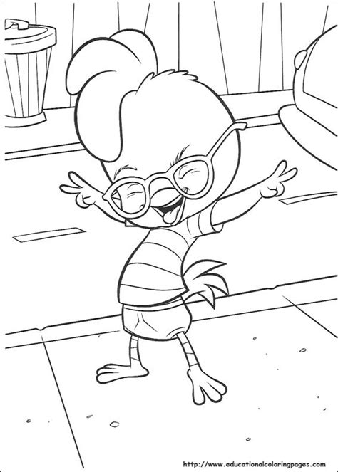 Search through more than 50000 coloring pages. Chicken little Coloring Pages - Educational Fun Kids ...