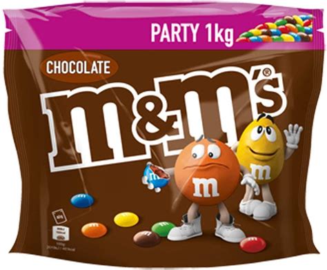 M And Ms Chocolate Party Bulk Bag 1kg Approved Food