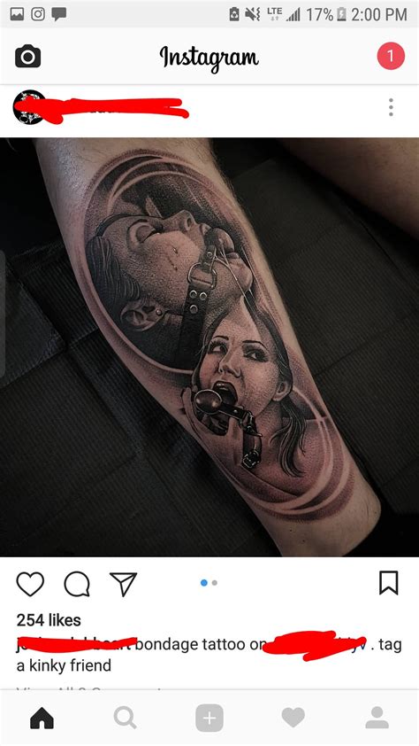 bondage tattoo r trashy