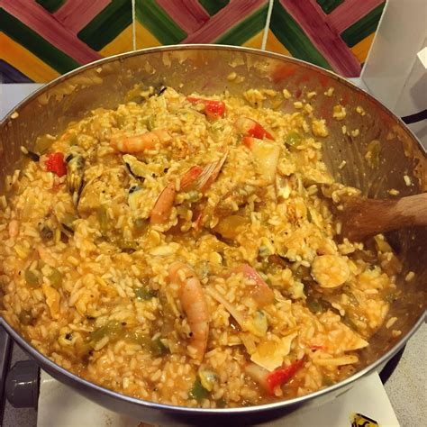 Seafood Rice Food From Portugal Recipe Seafood Rice Recipes Seafood