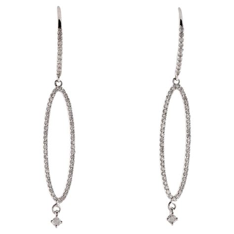 Luxurious 14K Diamond Drop Earrings - Exquisite Jewelry Style, Timeless