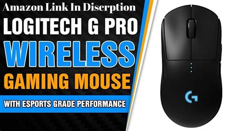 Logitech G Pro Wireless Gaming Mouse With Esports Grade Performance On
