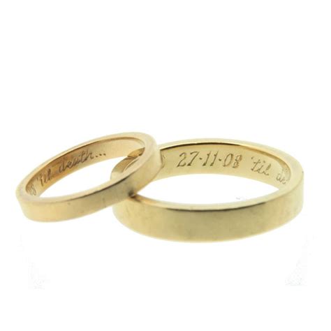 What To Engrave On My Wedding Ring Wedding Rings Design Ideas Pertaining To Engrave Wedding Bands 