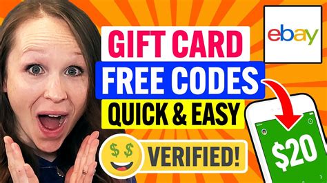 Ebay Gift Card Codes Redeem Free Credit Quick Easy In Minutes Works Youtube