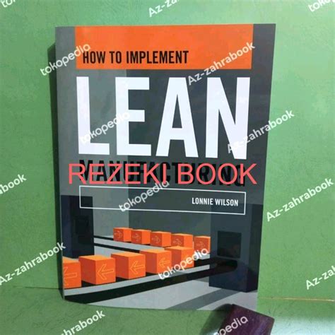 Jual Buku How To Implement Lean Manufacturing Shopee Indonesia