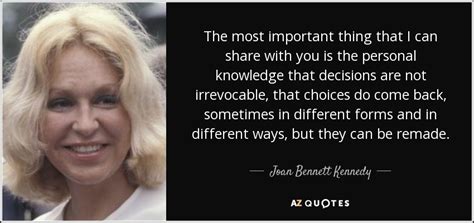 Joan kennedy and jackie kennedy leave the plane that brought robert kennedy's casket to new york from los angeles, where he was assassinated on june 5, 1968. TOP 5 QUOTES BY JOAN BENNETT KENNEDY | A-Z Quotes
