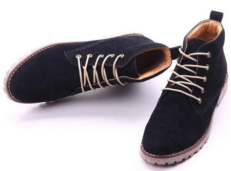 Lace Up Casual Mens Autumn Boots Zorket