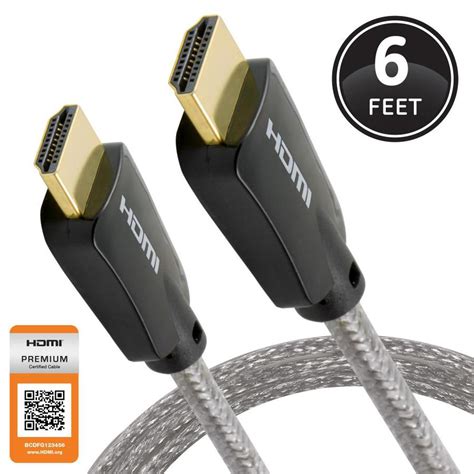 Ge 6 Ft Premium Hdmi Cable At