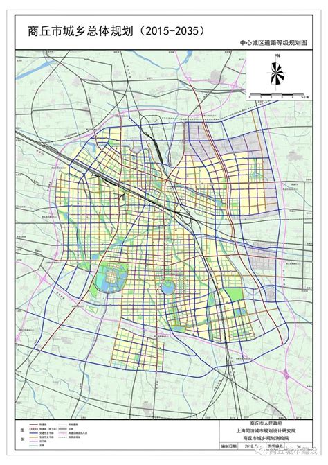 2035商丘规划图 千图网